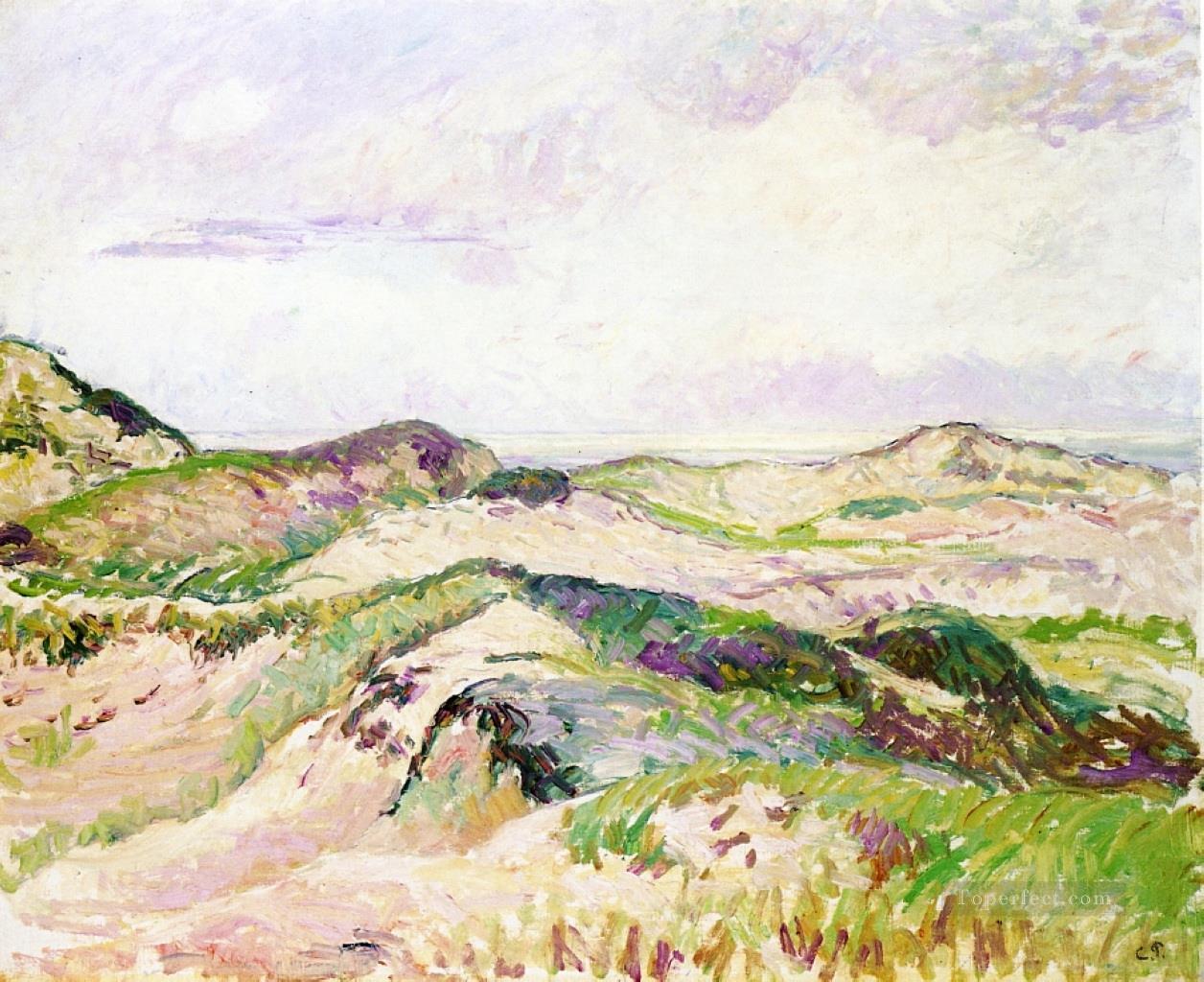 クノックの砂丘 カミーユ・ピサロ油絵